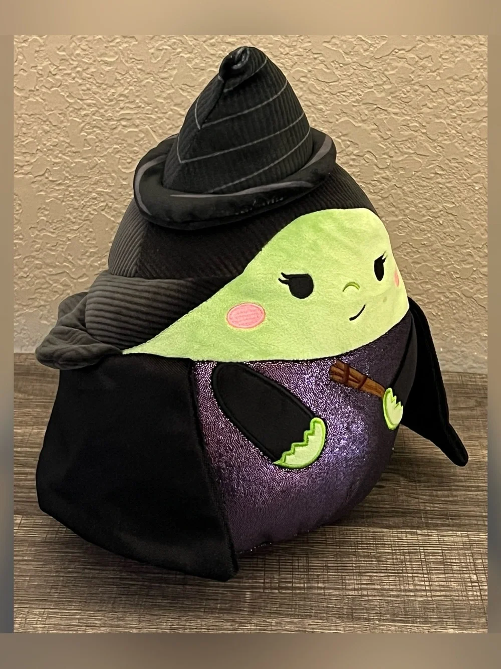 Squishmallows Wicked “Elphaba” Witch Plush Toy 10”